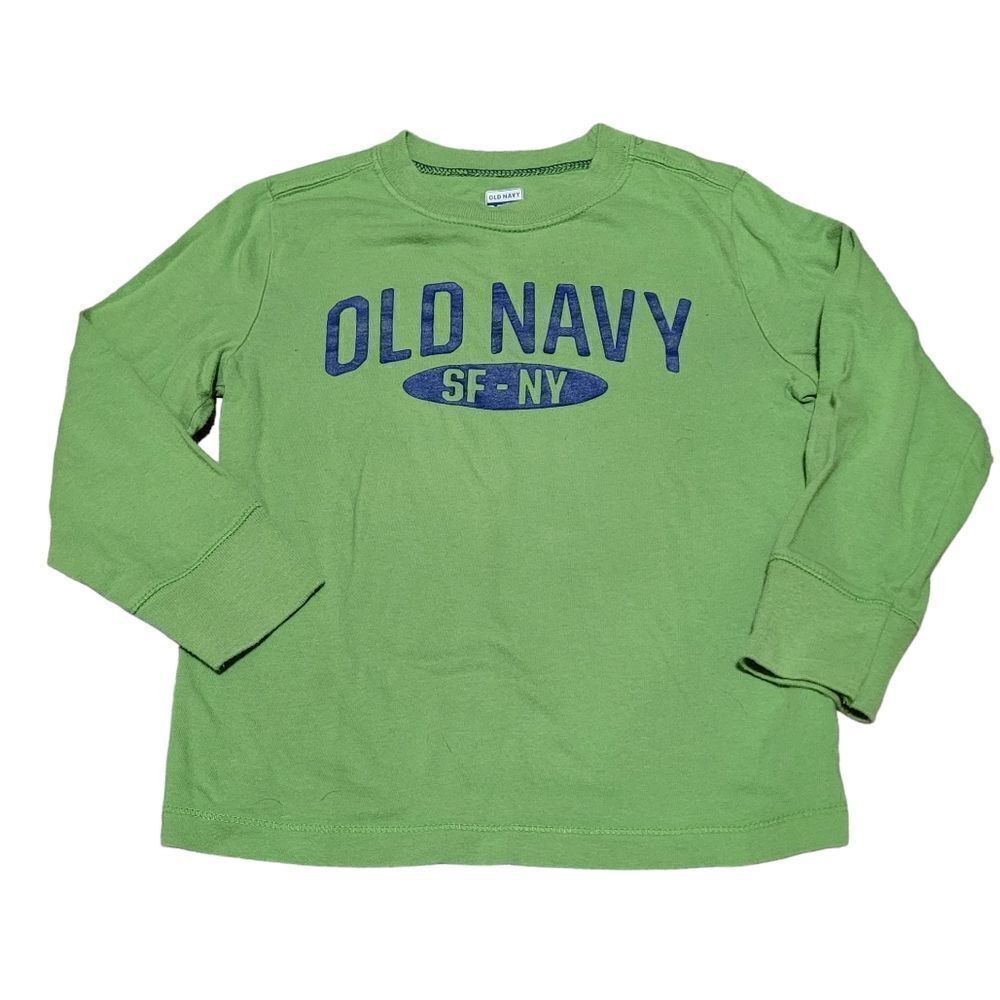 Old Navy green long sleeve shirt 5t
